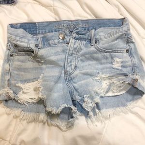 American eagle jean shorts